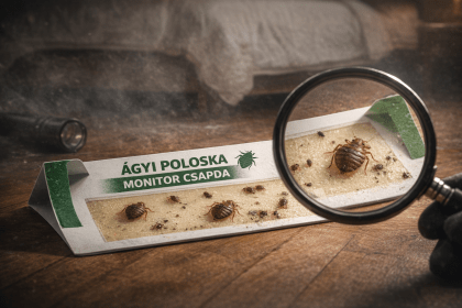 Ágyi poloska monitor csapda